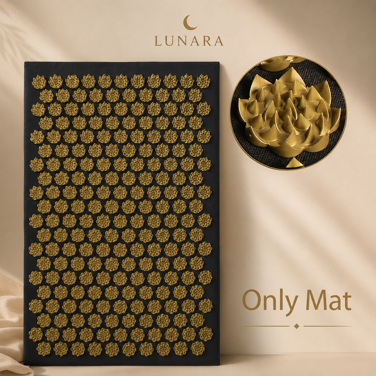 LUNARA Premium Akupressurmatte