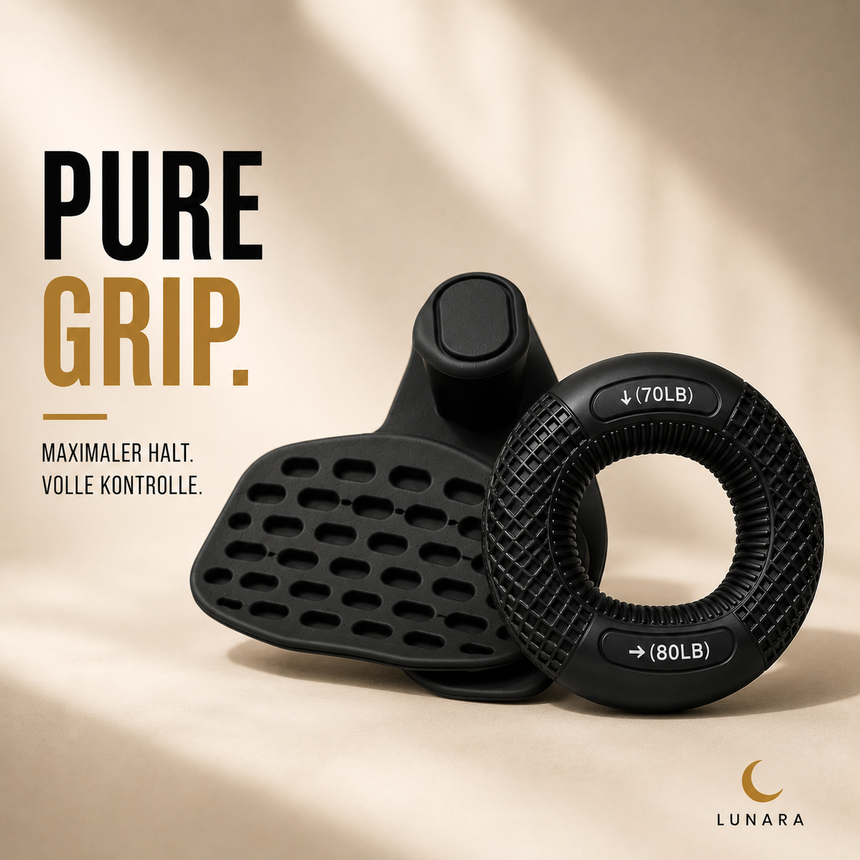 Lunara Grip Bundle — Grip Pads + Handgrip Ring | SPARE bis zu €8