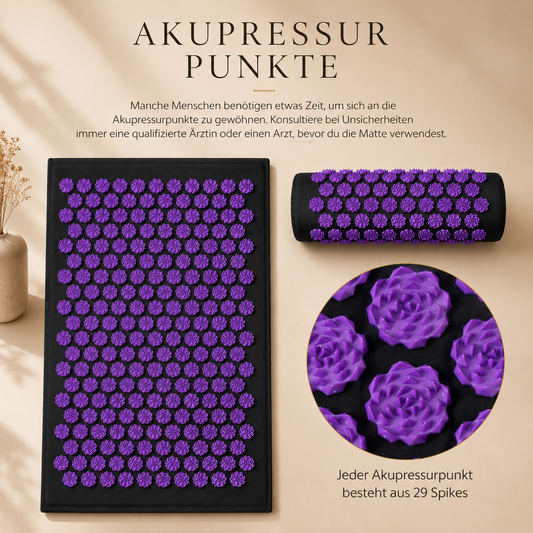 LUNARA Premium Akupressurmatte